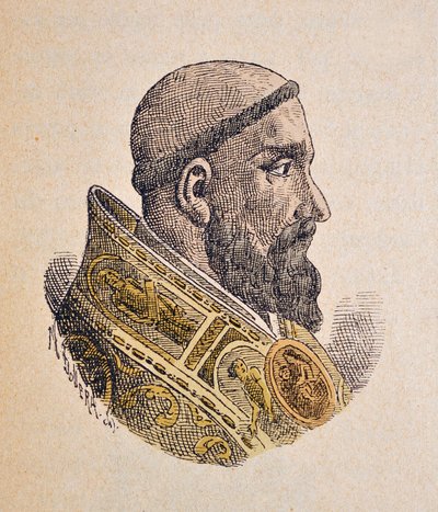 Retrato del Papa Pablo IV de Italian School