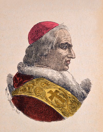 Retrato del Papa Pío VIII (1829-1830) de Italian School