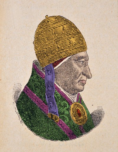 Retrato del Papa Sixto IV (1471-1484) de Italian School