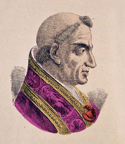 Retrato del Papa Urbano IV (1261-1264) de Italian School