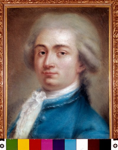 Retrato del autor Carlo Goldoni de Italian School