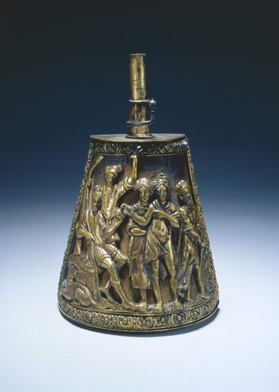 Frasco de pólvora, c.1590 de Italian School