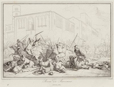 Toma de Rávena, 730 de Italian School
