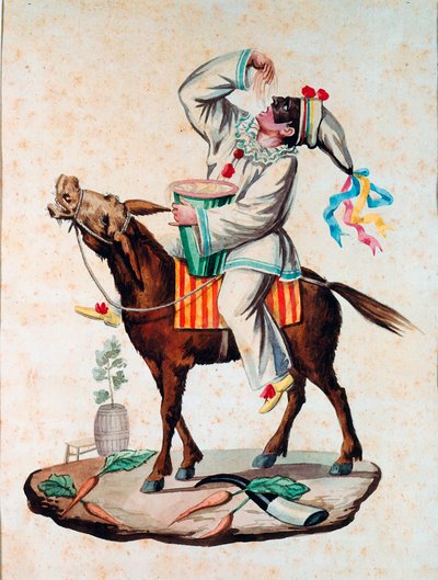 Pulcinella, personaje de la commedia dell