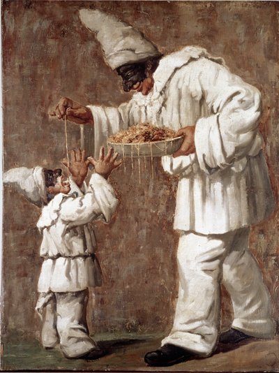 Pulcinella, personaje de la commedia dell
