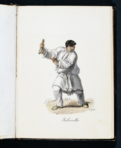 Pulcinella, personaje de la Commedia dell