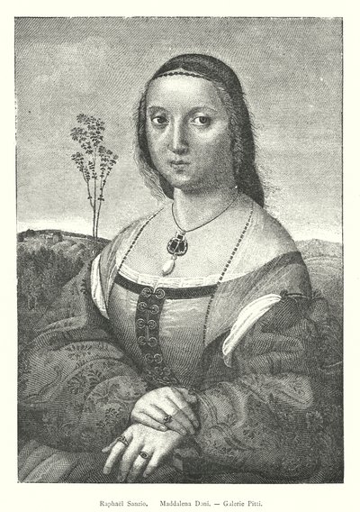 Maddalena Doni, Galerie Pitti (grabado) de Italian School