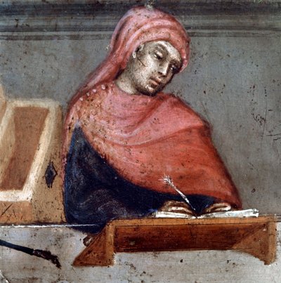 Representación de un camarero (detalle) de Italian School