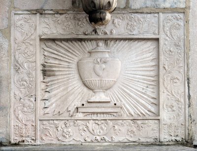 Representación del Santo Grial en la Catedral de Milán (Duomo di Milano) de Italian School