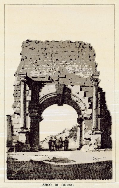 Arco de Druso de Italian School