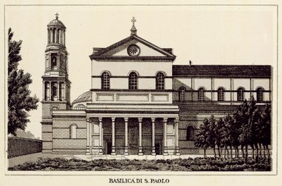 Roma: Basílica de San Pablo de Italian School