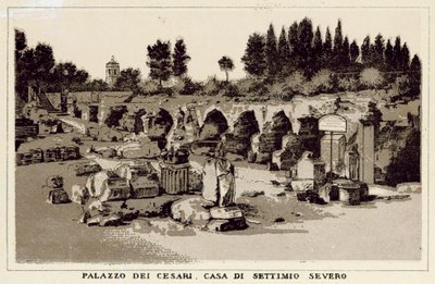 Palacio de los Césares, Casa de Septimio Severo de Italian School