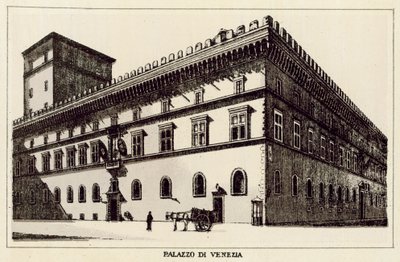 Roma: Palacio de Venecia de Italian School