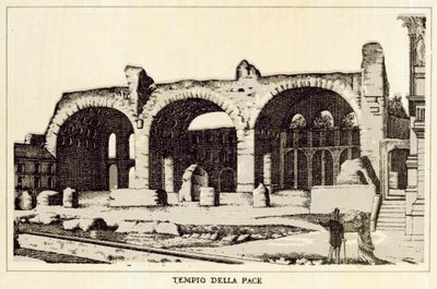 Roma: Templo de la Paz de Italian School