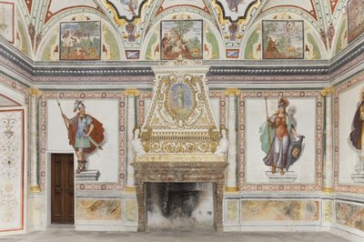 Sala de Júpiter y Mercurio: Marte y Minerva de Italian School