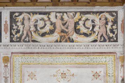Sala de los Amorini (detalle) de Italian School