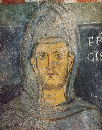 San Francisco de Asís, Capilla de San Gregorio, c.1224 de Italian School