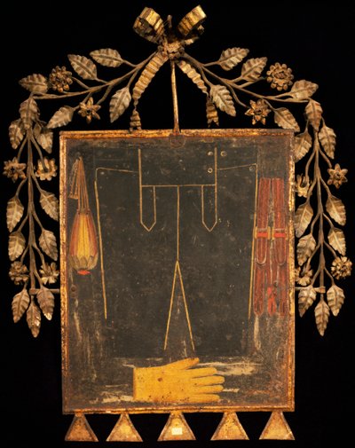 Letrero para tienda de cuero, ca 1750, Italia de Italian School