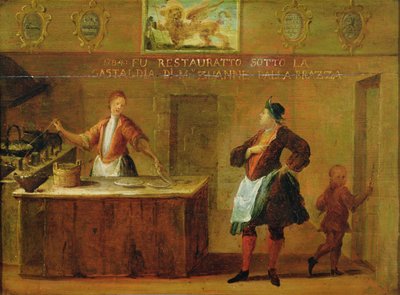 Signo del Gremio de Pasteleros Venecianos de Italian School