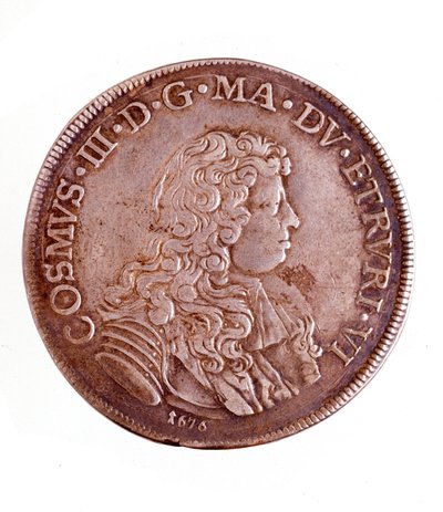 Piastra de plata de Florencia, reinado de Cosme III de Médici de Italian School