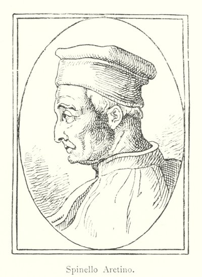 Spinello Aretino (grabado) de Italian School