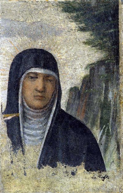 Santa Clara. Fundadora de la Orden de las Clarisas (véase Asís de Italian School