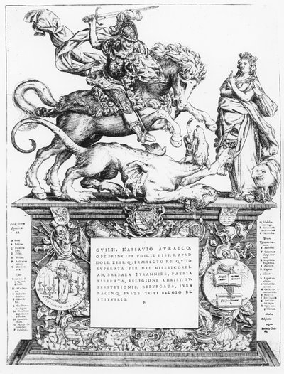 San Jorge y el Dragón de Italian School