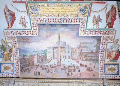 Plaza de San Pedro, Roma de Italian School