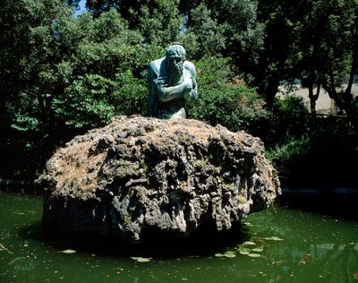 Estatua de Apenino, Jardín de la Villa di Castello de Italian School
