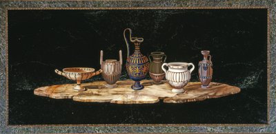 Tablero de piedra dura de Italian School