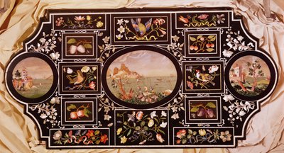 Mesa (pietra dura) de Italian School