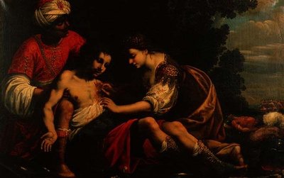Tancredo y Erminia de Italian School
