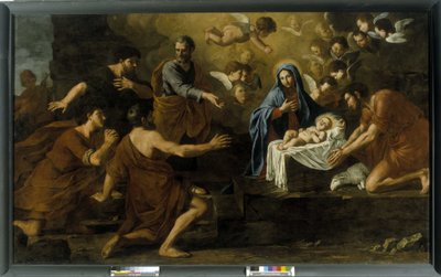 La Adoración de los Pastores (siglo XVII) de Italian School