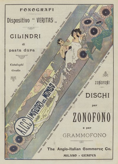 The Anglo-Italian Commerce Co (litografía en color) de Italian School