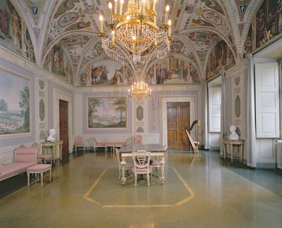 La Sala de Audiencias, frescos pintados por Matteo Rosselli (1578-1650) en 1623 de Italian School