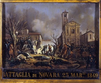 La Batalla de Novara, 23 de marzo de Italian School