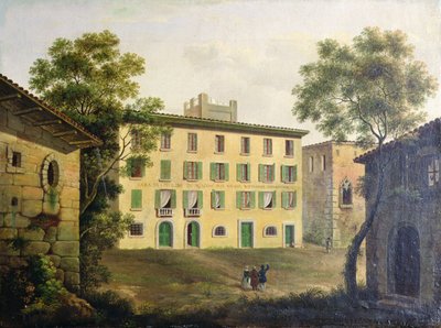 Lugar de nacimiento de Napoleón, Ajaccio, Córcega de Italian School