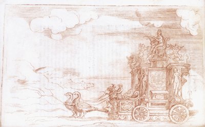 El carro de Venus, 1579 de Italian School