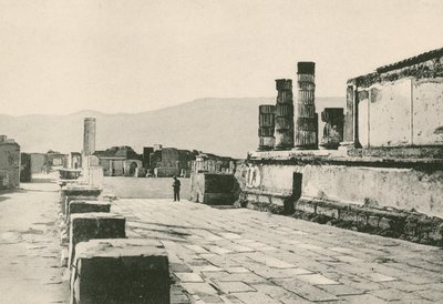 El Foro Civil como es (grabado) de Italian School