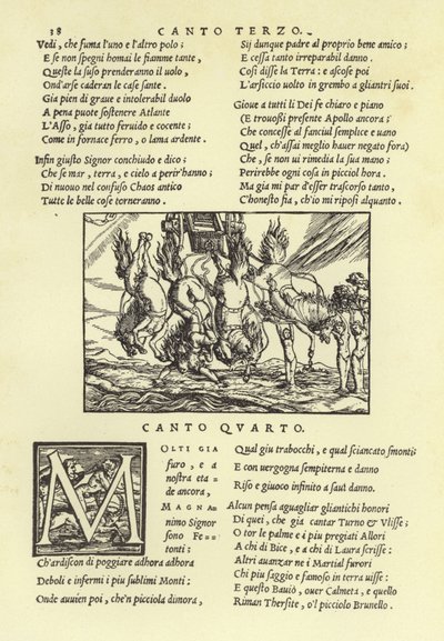 La Caída de Faetón de Italian School