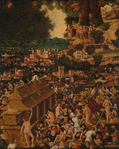 El diluvio de Italian School