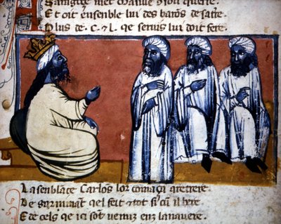 El último rey árabe de Granada, ilustración de "L