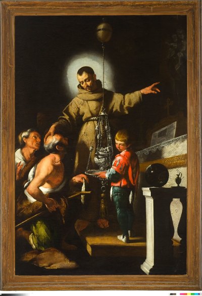 El milagro de Didacus de Alcalá, 1625 de Italian School