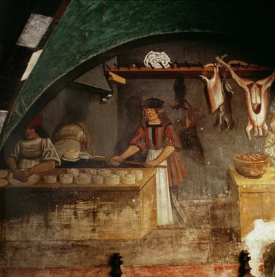 El Pastelero (fresco) de Italian School