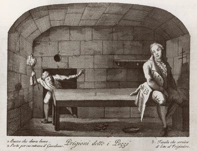 La prisión de Pozzi, de Vedute della Prigioni de Italian School