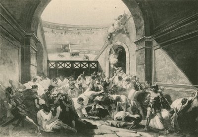 La disputa entre pompeyanos y nucerinos de Italian School