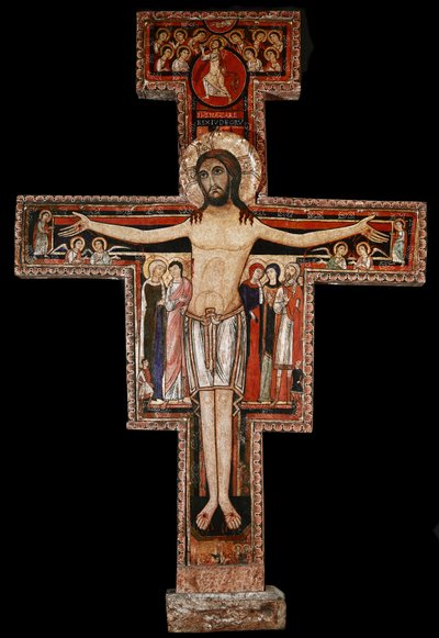 La cruz de San Damián, c.1100 de Italian School