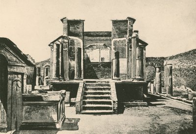 El templo de Isis como es de Italian School
