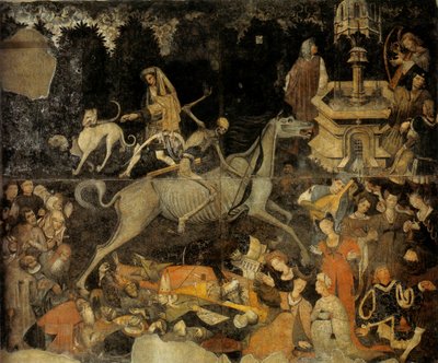 El triunfo de la muerte, c.1445-47 (fresco) de Italian School