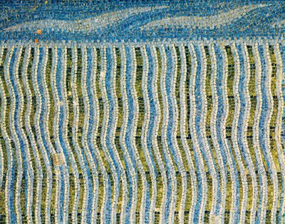 La gran lluvia ... (mosaico) de Italian School